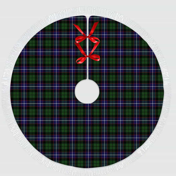 Scottish Galbraith Modern Clan Tartan Christmas Tree Skirt Tassels 1 Tartan Plaid