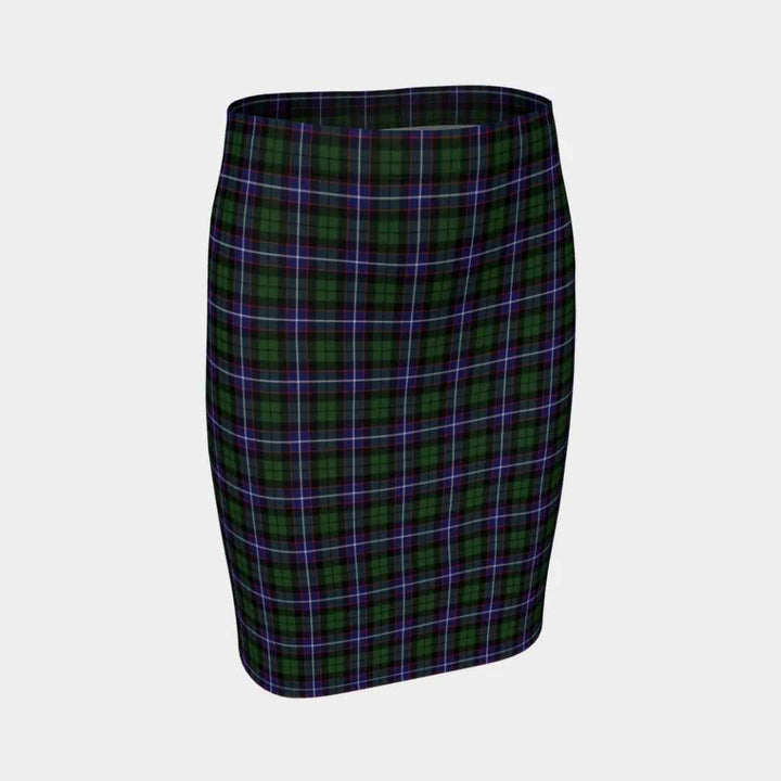 Scottish Galbraith Modern Clan Tartan Fitted Skirt Tartan Plaid 1
