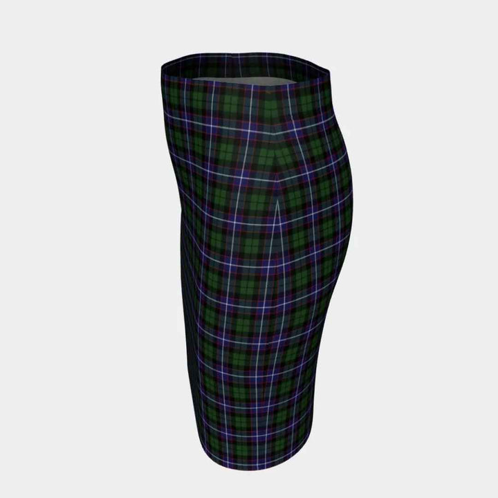 Scottish Galbraith Modern Clan Tartan Fitted Skirt Tartan Plaid 2