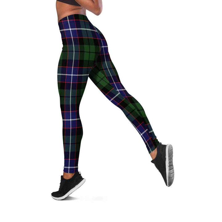 Scottish Galbraith Modern Clan Tartan Women Leggings Tartan Plaid 2