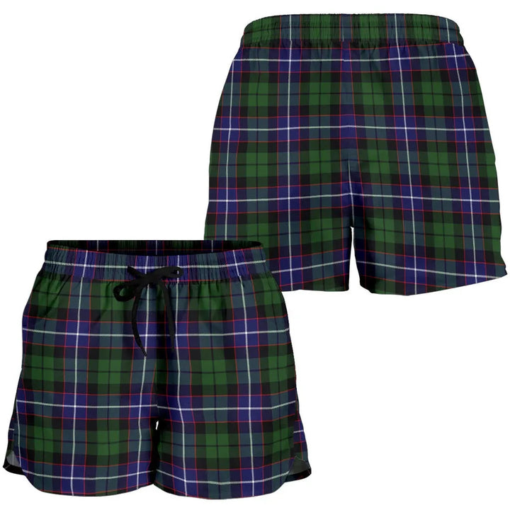 Scottish Galbraith Modern Clan Tartan Women Shorts