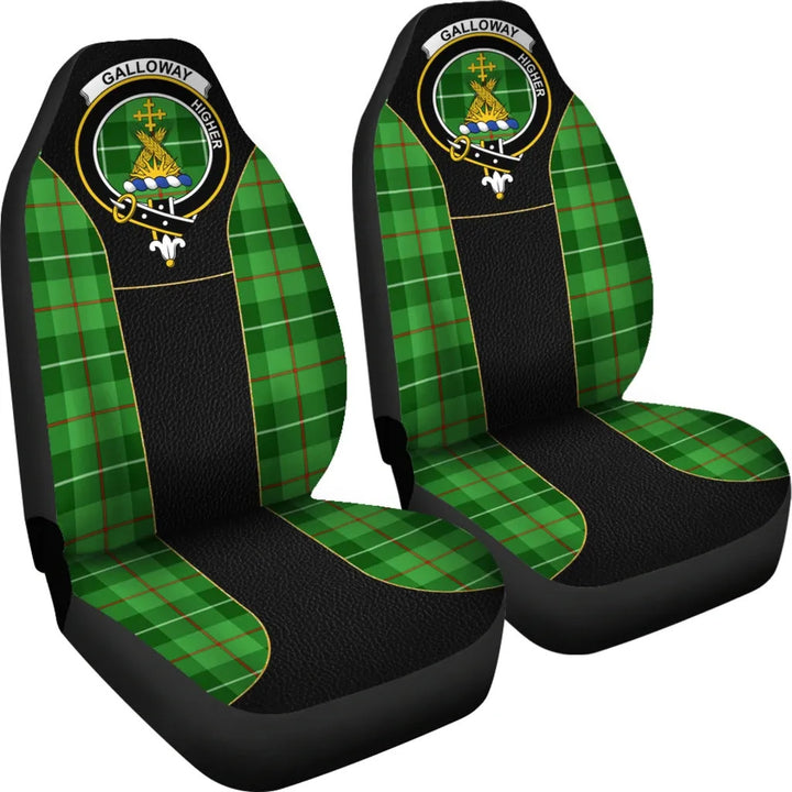 Scottish Galloway Clan Crest Tartan Car Seat Covers - Special Style 4