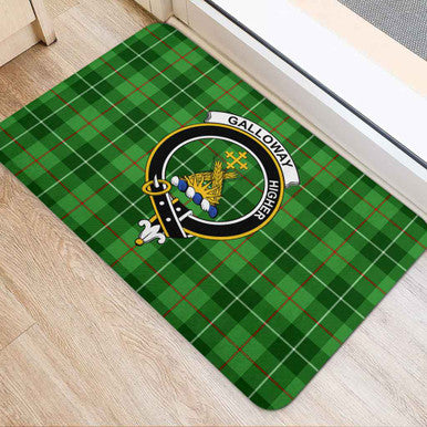 Scottish Galloway Clan Crest Tartan Door Mat Tartan Plaid 2
