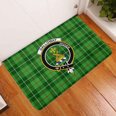 Scottish Galloway Clan Crest Tartan Door Mat Tartan Plaid 3