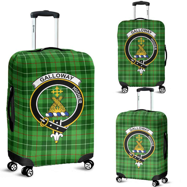 Scottish Galloway Clan Crest Tartan Luggage Cover Tartan Plaid 1