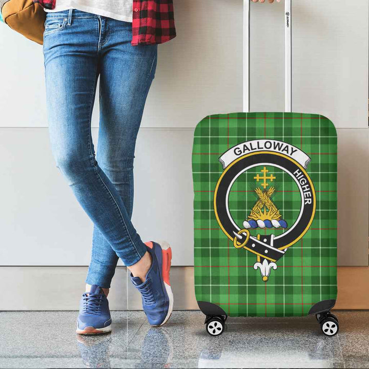 Scottish Galloway Clan Crest Tartan Luggage Cover Tartan Plaid 2