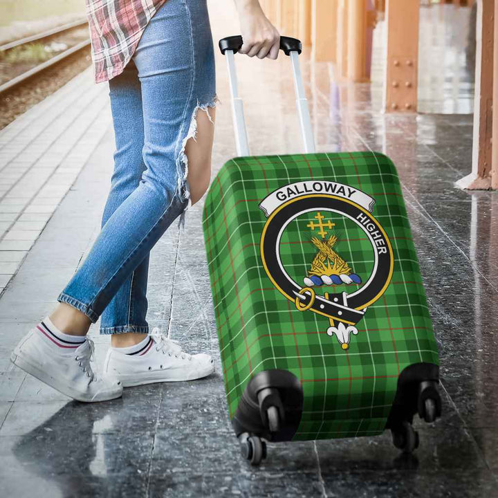 Scottish Galloway Clan Crest Tartan Luggage Cover Tartan Plaid 3