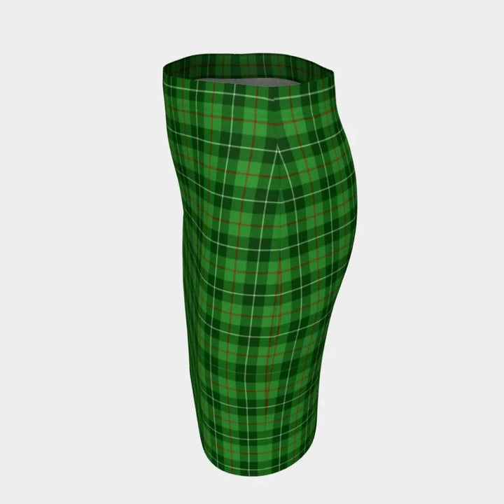 Scottish Galloway District Clan Tartan Fitted Skirt Tartan Plaid 2