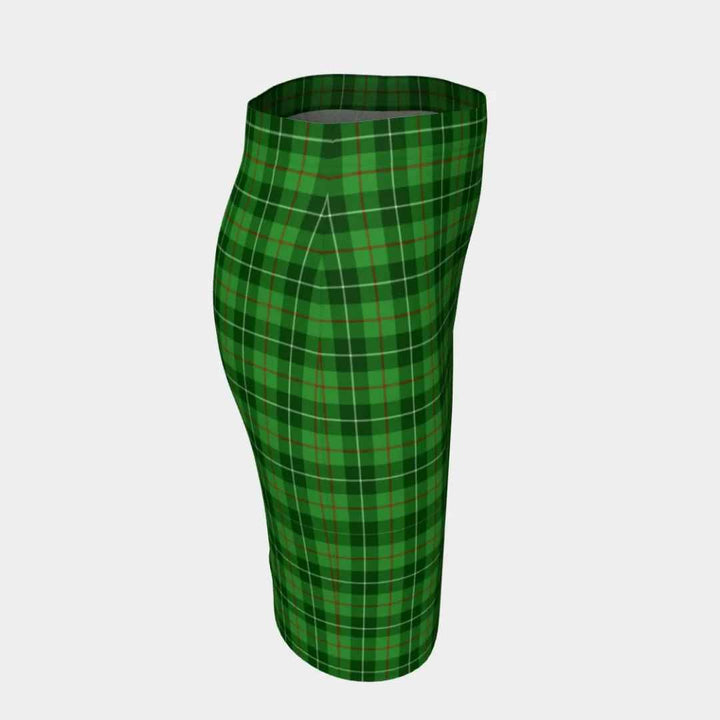 Scottish Galloway District Clan Tartan Fitted Skirt Tartan Plaid 3