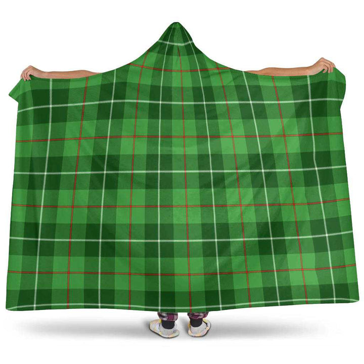 Scottish Galloway District Clan Tartan Hooded Blanket Tartan Plaid 1