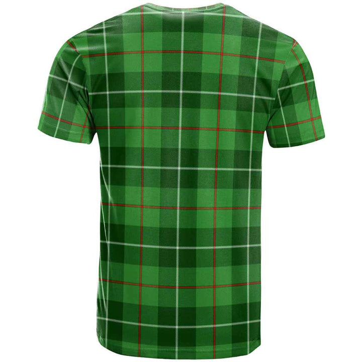 Scottish Galloway District Clan Tartan T-Shirt Back Side Tartan Plaid