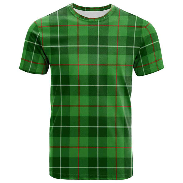 Scottish Galloway District Clan Tartan T-Shirt Front Side Tartan Plaid