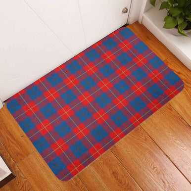 Scottish Galloway Red Clan Tartan Door Mat Tartan Plaid 3