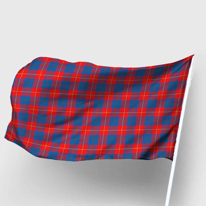 Scottish Galloway Red Clan Tartan Flag Parade Tartan Plaid 2