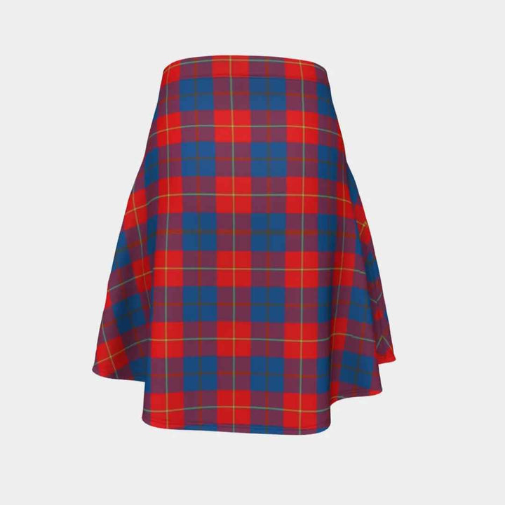 Scottish Galloway Red Clan Tartan Flare Skirt Tartan Plaid 4