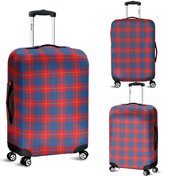 Scottish Galloway Red Clan Tartan Luggage Cover Tartan Plaid 1