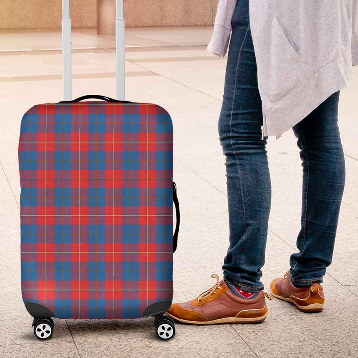 Scottish Galloway Red Clan Tartan Luggage Cover Tartan Plaid 4