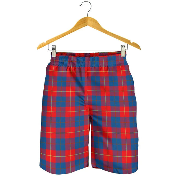 Scottish Galloway Red Clan Tartan Men's Shorts