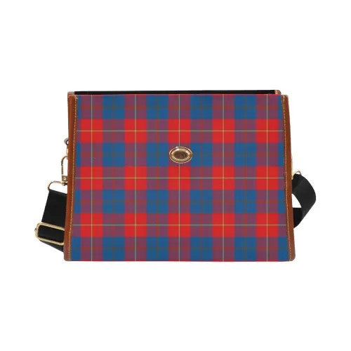 Scottish Galloway Red Clan Tartan Waterproof Canvas Bag Tartan Plaid 2