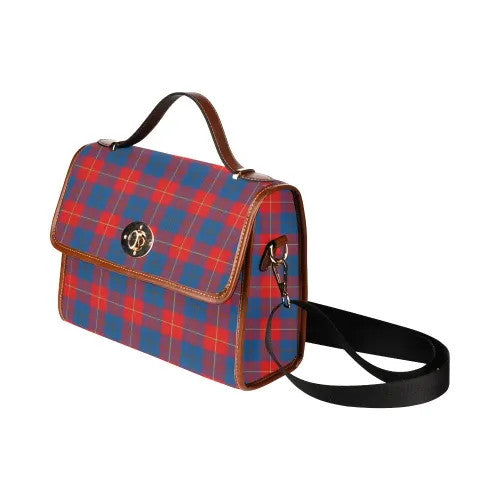 Scottish Galloway Red Clan Tartan Waterproof Canvas Bag Tartan Plaid 4