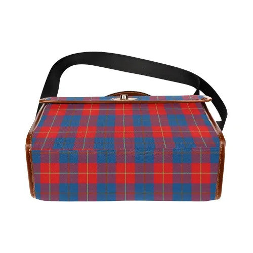 Scottish Galloway Red Clan Tartan Waterproof Canvas Bag Tartan Plaid 5