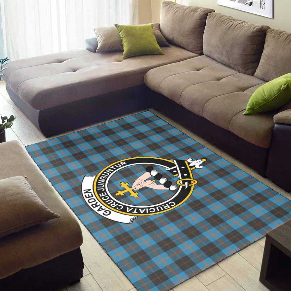 Scottish Garden Clan Crest Tartan Area Rug – Tartan Plaid