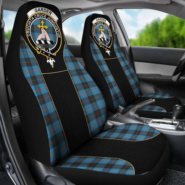 Scottish Garden (Or Gardyne) Clan Crest Tartan Car Seat Covers - Special Style 3