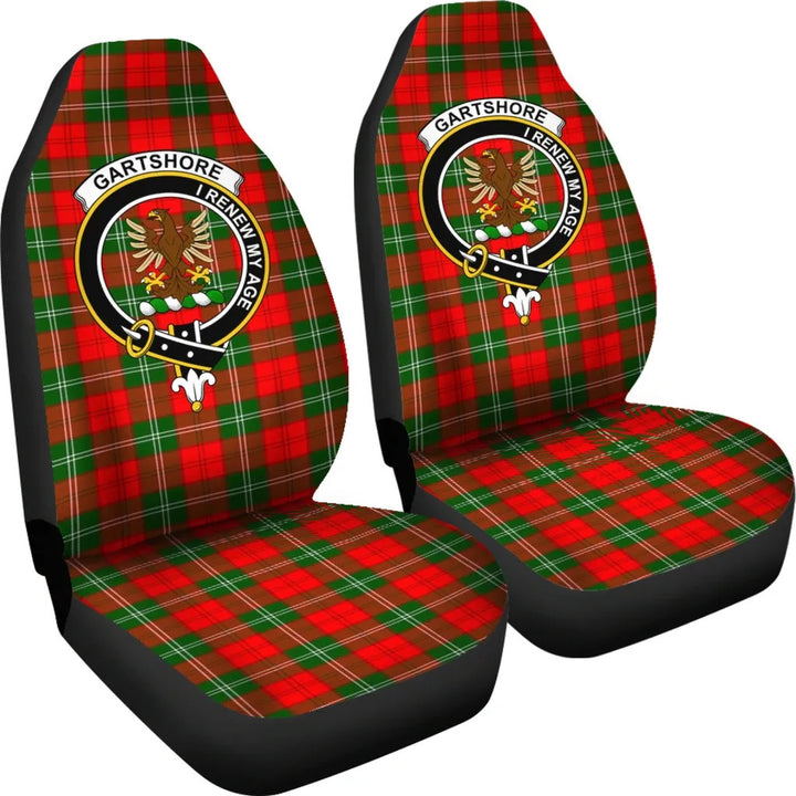 Scottish Gartshore Clan Crest Tartan Car Seat Covers 4