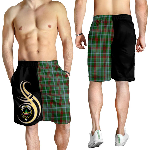 Scottish Gayre Clan Crest Tartan Believe in Me Men's Shorts