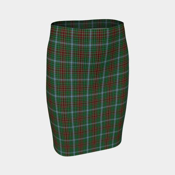Scottish Gayre Clan Tartan Fitted Skirt Tartan Plaid 1