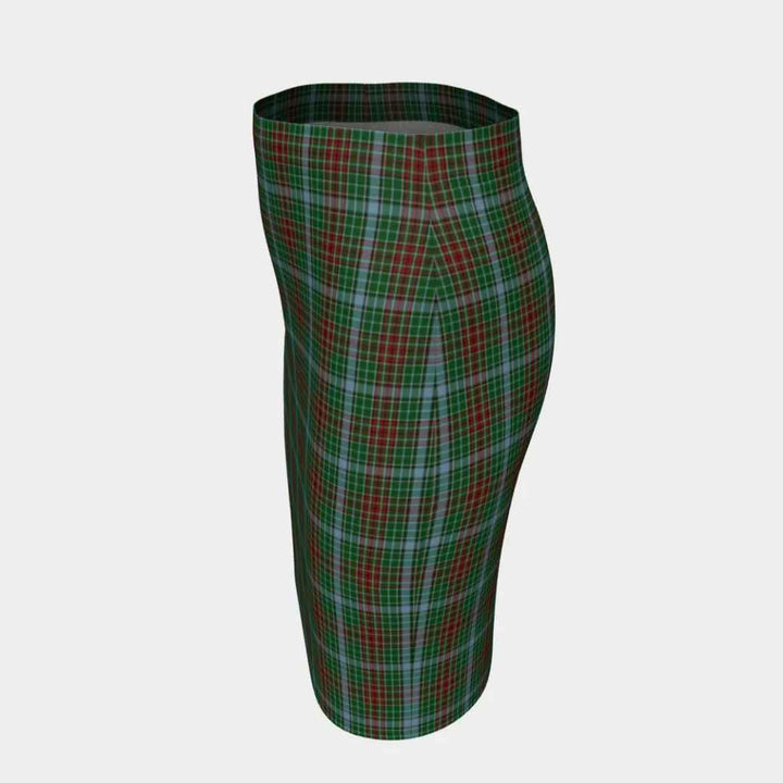 Scottish Gayre Clan Tartan Fitted Skirt Tartan Plaid 2