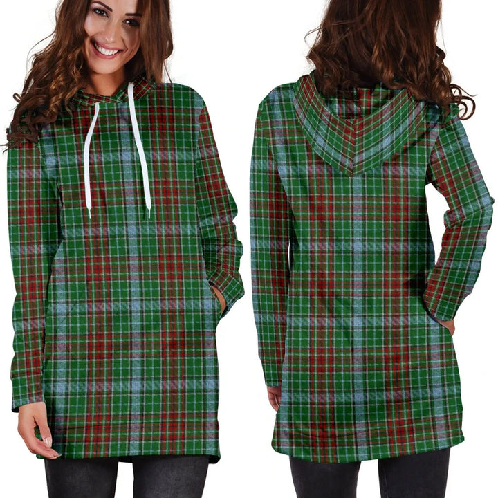 Scottish Gayre Clan Tartan Hoodie Dress