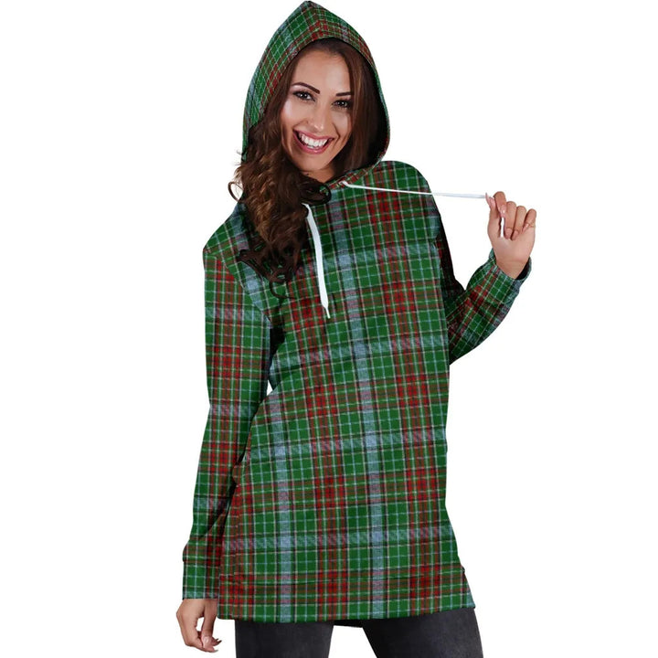 Scottish Gayre Clan Tartan Hoodie Dress