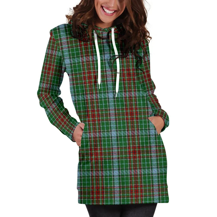 Scottish Gayre Clan Tartan Hoodie Dress