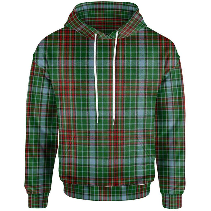 Scottish Gayre Clan Tartan Hoodie Front Side Tartan Plaid