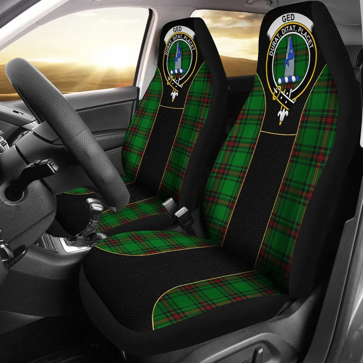 Scottish Ged Clan Crest Tartan Car Seat Covers - Special Style 1
