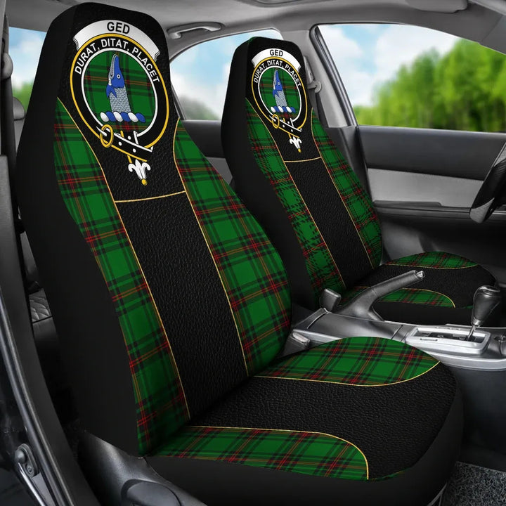 Scottish Ged Clan Crest Tartan Car Seat Covers - Special Style 3