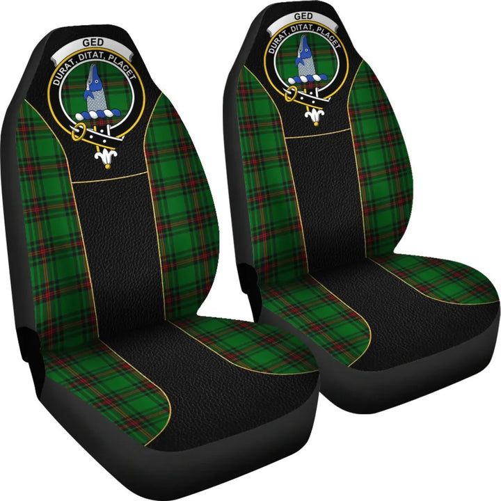 Scottish Ged Clan Crest Tartan Car Seat Covers - Special Style 4