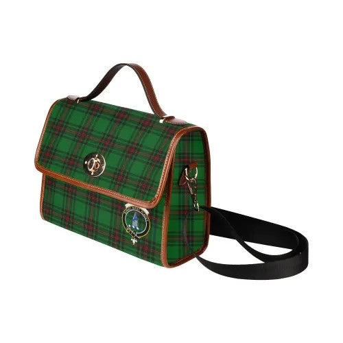 Scottish Ged Clan Crest Tartan Waterproof Canvas Bag Tartan Plaid 4