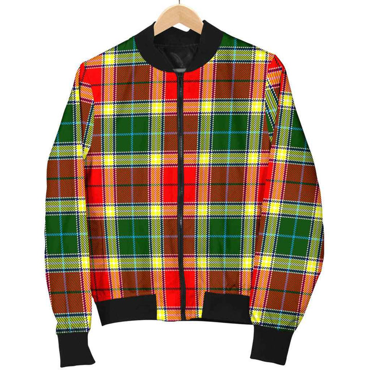 Scottish Gibbs Clan Tartan Bomber Jacket Tartan Plaid 1