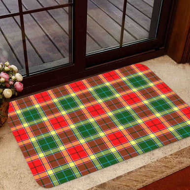 Scottish Gibbs Clan Tartan Door Mat Tartan Plaid 1