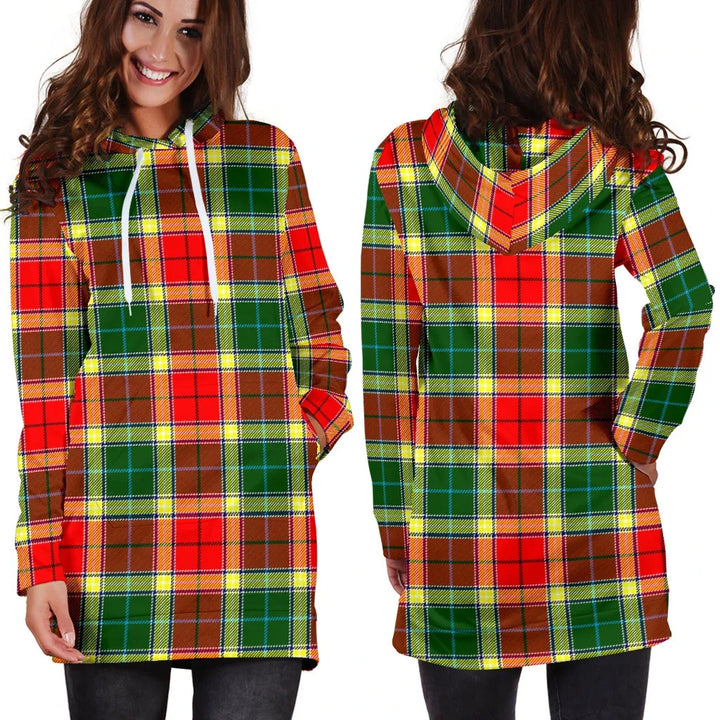 Scottish Gibbs Clan Tartan Hoodie Dress
