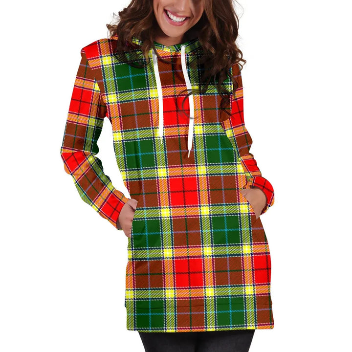 Scottish Gibbs Clan Tartan Hoodie Dress