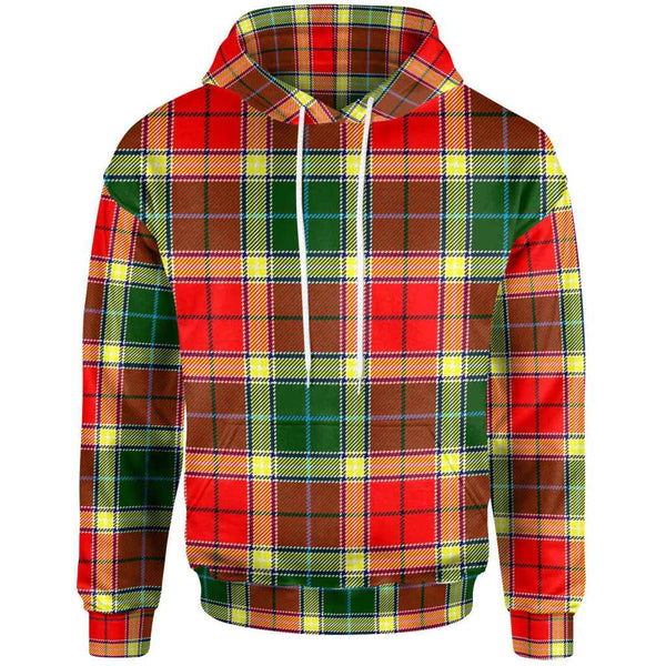 Scottish Gibbs Clan Tartan Hoodie Front Side Tartan Plaid