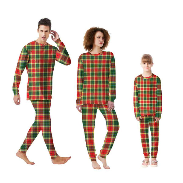 Scottish Gibbs Clan Tartan Pajama Set Tartan Plaid