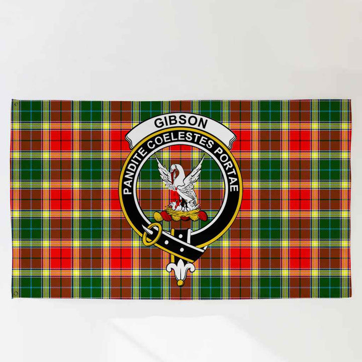 Scottish Gibson Clan Crest Tartan Flag Parade Tartan Plaid 3