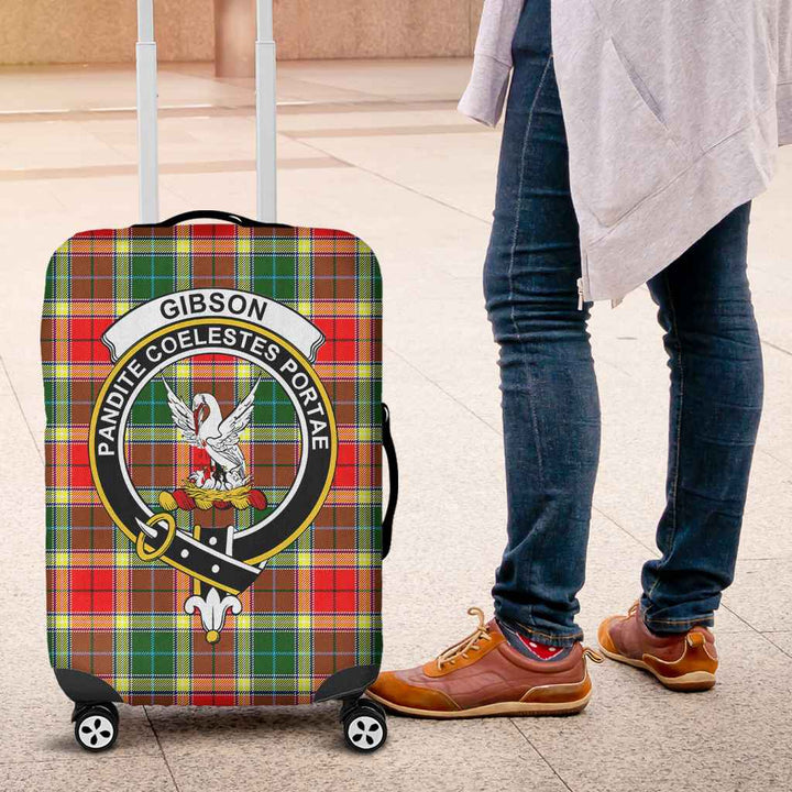 Scottish Gibson Clan Crest Tartan Luggage Cover Tartan Plaid 4
