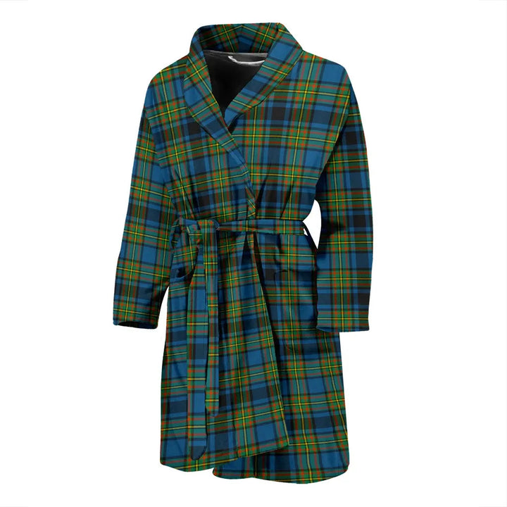 Scottish Gillies Ancient Clan Tartan Bathrobe 1