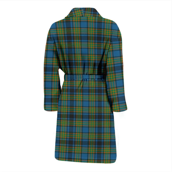 Scottish Gillies Ancient Clan Tartan Bathrobe 2