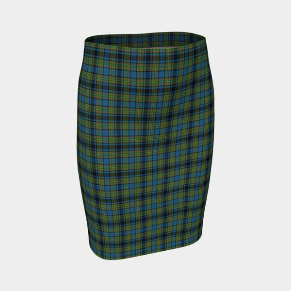 Scottish Gillies Ancient Clan Tartan Fitted Skirt Tartan Plaid 1